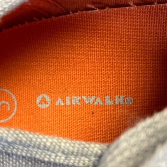 Airwalk Orange and White Sneakers - Picture 2 of 10